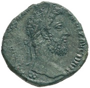Sestertius - Commodus FORT RED P M TR P XI IMP VII COS V P P S C; Fortuna obverse image