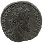 Sestertius - Commodus LIBERAL AVG VI P M TR P XI IMP VII COS V P P S C; Liberalitas obverse image