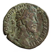 Sestertius - Commodus SAEC FEL P M TR P XI IMP VII COS V P P S C; Victory obverse image