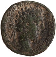 Sestertius - Commodus P M TR P XII IMP VIII COS V P P S C; Fortuna obverse image