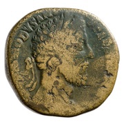 Sestertius - Commodus HILARIT AVG P M TR P XII IMP VIII COS V P P S C; Hilaritas obverse image