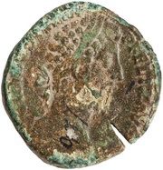 Sestertius - Commodus HILARITAS AVG P M TR P XII IMP VIII COS V P P S C; Hilaritas obverse image