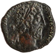 Sestertius - Commodus MON AVG P M TR P XII IMP VIII COS V P P S C; Three Monetae obverse image