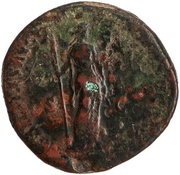 Sestertius - Commodus NOBILITAS AVG P M TR P XII IMP VIII COS V P P S C; Nobilitas, Rome, 186-187 reverse image