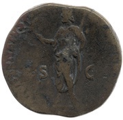 Sestertius - Commodus PATER SENATVS P M TR P XII IMP VIII COS V P P S C, Rome, 186-187 reverse image