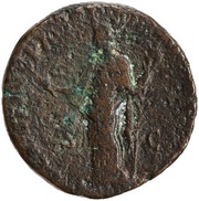 Sestertius - Commodus HILARIT AVG P M TR P XIII IMP VIII COS V P P S C; Hilaritas, Rome, 187-188 reverse image