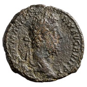 Sestertius - Commodus APOL MONETAE P M TR P XV IMP VIII COS VI S C; Apollo obverse image