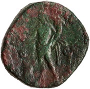 Sestertius - Commodus GEN AVG FELIC P M TR P XV IMP VIII COS VI S C; Genius, Rome, 190 reverse image