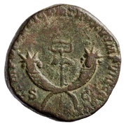 Sestertius - Commodus TEMP FELIC P M TR P XV IMP VIII COS VI S C, Rome, 190 reverse image