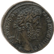 Sestertius - Commodus HERC COMMODIANO P M TR P XVI COS VI S C; Hercules obverse image
