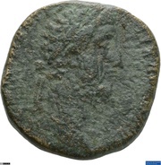 Sestertius - Commodus APOL MONETAE P M TR XVI IMP VIII COS VI S C; Apollo obverse image