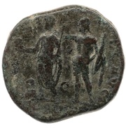 Sestertius - Commodus I O M SPONSOR SEC AVG VI P P S C; Jupiter, Rome, 191 reverse image