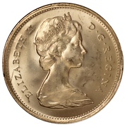 25 Cents - Elizabeth II 2nd portrait, silver (.500) obverse image