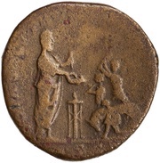 Sestertius - Commodus VOTA SOLV PRO SAL P R COS VI P P S C, Rome, 191 reverse image