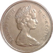 25 Cents - Elizabeth II 2nd portrait obverse image