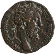 Sestertius - Didius Julianus CONCORD MILIT S C; Concordia obverse image