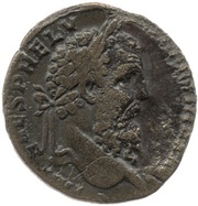 Sestertius - Pertinax PROVIDENTIAE DEORVM COS II S C; Providentia obverse image