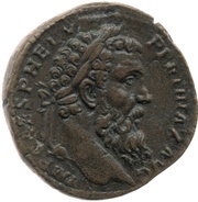 Sestertius - Pertinax VOT DECEN TR P COS II S C obverse image