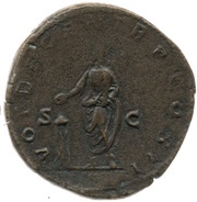 Sestertius - Pertinax VOT DECEN TR P COS II S C, Rome, 193 reverse image