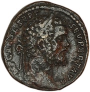 Sestertius - Septimius Severus LIBERAL AVG TR P COS S C; Liberalitas obverse image