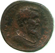 Sestertius - Pertinax CONSECRATIO S C obverse image