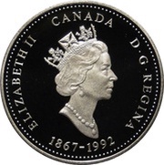 25 Cents - Elizabeth II Northwest Territories; Silver Proof Issue obverse image
