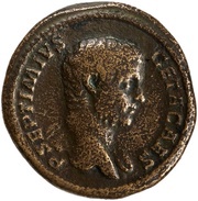 Sestertius - Geta and Caracalla CONCORDIA AVGVSTORVM S C obverse image
