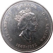 25 Cents - Elizabeth II Quebec obverse image