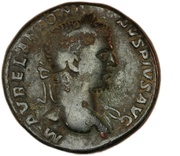 Sestertius - Caracalla PONTIF TR P XIII COS III S C obverse image