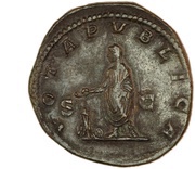 Sestertius - Geta VOTA PVBLICA S C, Rome, 210-212 reverse image