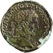 Sestertius - Caracalla PROVIDENTIAE DEORVM S C; Providentia obverse image