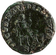 Sestertius - Caracalla SECVRITATI PERPETVAE S C; Securitas, Rome, 214-217 reverse image