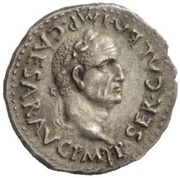 Quinarius - Galba VICTORIA GALBAE AVG; Victory obverse image
