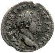 Quinarius - Titus VICTORIA AVGVSTI; Victory obverse image