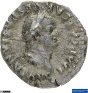 Quinarius - Vespasian VICTORIA AVGVSTI; Victory obverse image