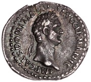 Quinarius - Domitian P M TR POT III IMP V COS X P P; Victory obverse image