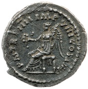 Quinarius - Domitian P M TR P IIII IMP VIII COS XI P P; Victory, Rome, 85 reverse image