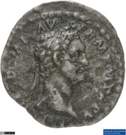 Quinarius - Domitian IMP XI COS XII CENS P P P; Victory obverse image