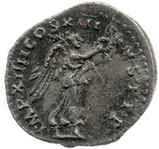 Quinarius - Domitian IMP XIIII COS XIII CENS P P P; Victory, Rome, 87 reverse image