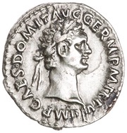 Quinarius - Domitian IMP XIIII COS XIIII CENS P P P; Victory obverse image