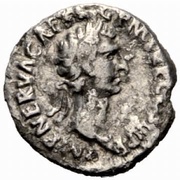 Quinarius - Nerva VICTORIA AVGVST; Victory obverse image