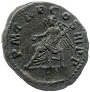 Quinarius - Trajan P M TR P COS III P P; Victory, Rome, 100 reverse image