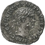 Quinarius - Trajan DACICVS COS V P P; Victory obverse image