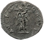 Quinarius - Hadrian AVG P M TR P COS II; Victory, Rome, 117 reverse image