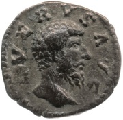 Quinarius - Lucius Verus TR P IIII COS II; Victory obverse image