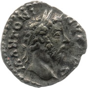 Quinarius - Marcus Aurelius TR P XXIIII COS III; Mars obverse image