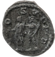 Quinarius - Commodus COS VI P P; Jupiter, Rome, 190-191 reverse image