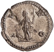 Quinarius - Julia Domna IVNO; Juno, Rome, 196-211 reverse image
