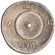 Denarius - Octavian IMP CAESAR DIVI F, Rome, 31 BC - 27 BC reverse image