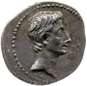 Denarius - Augustus AVGVSTVS obverse image